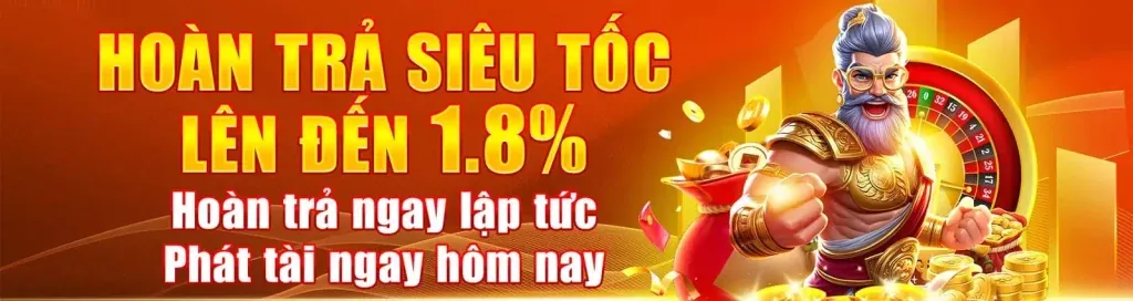 Thưởng chào mừng đặc biệt khi đăng ký 33win2